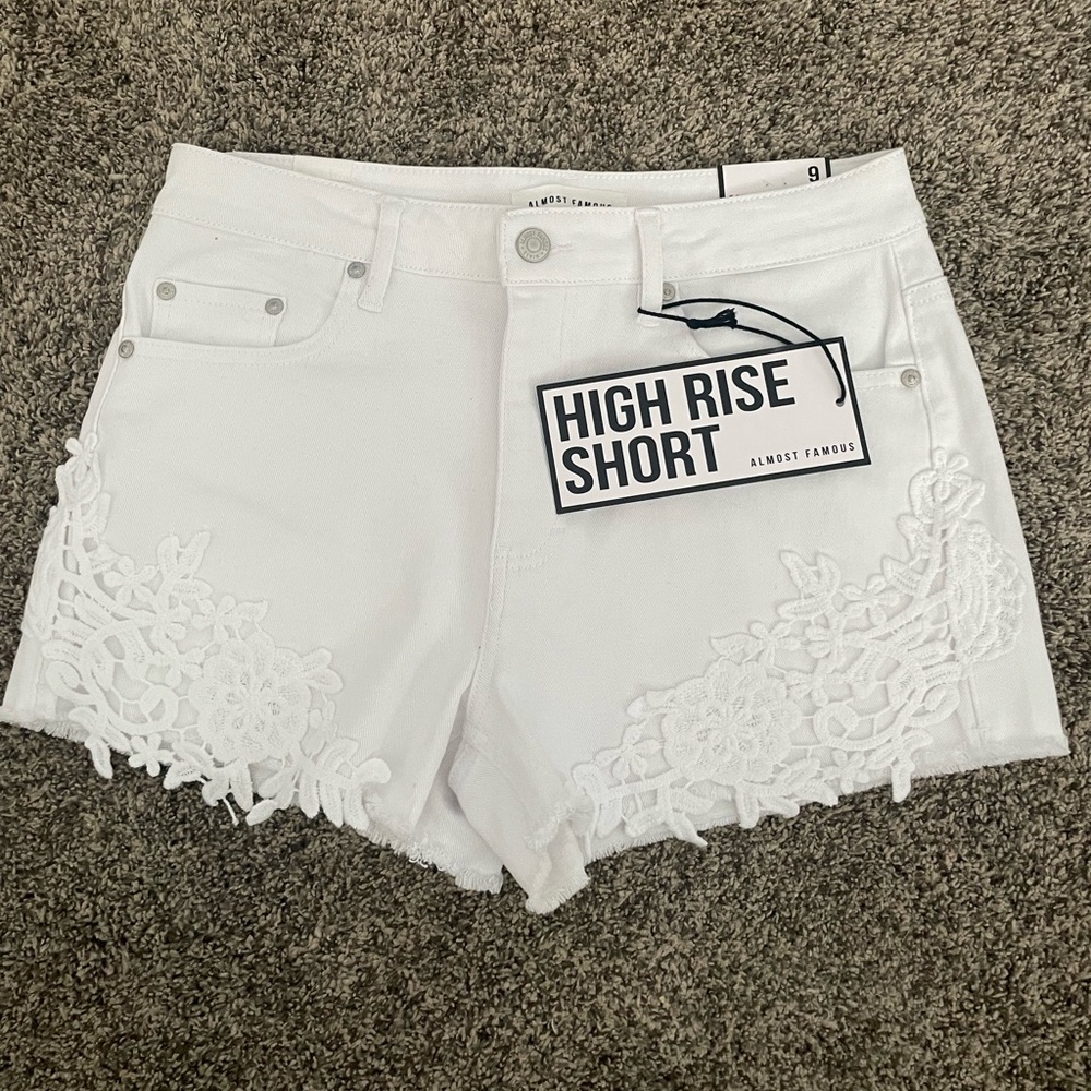 Almost Famous High Rise Shorts
